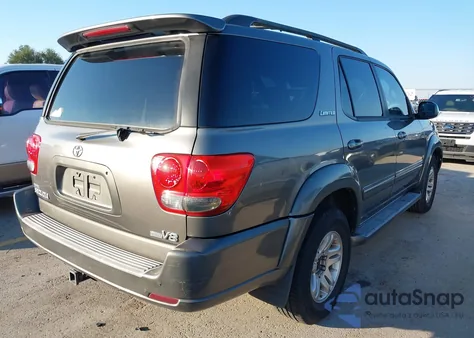 2007 Toyota Sequoia Limited V8 from USA, damaged, VIN 5TDZT38A17S285487